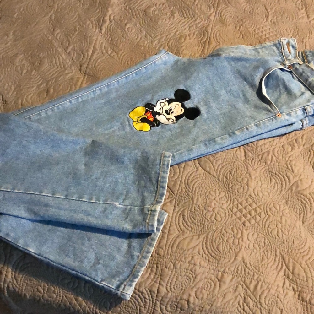 Vintage Mickey Mouse Jeans - Picture 8 of 8
